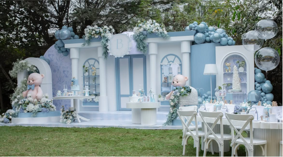 Decoración personalizada de evento
